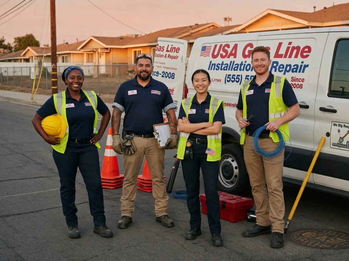 Gas Line Installation company in Hampton, KY